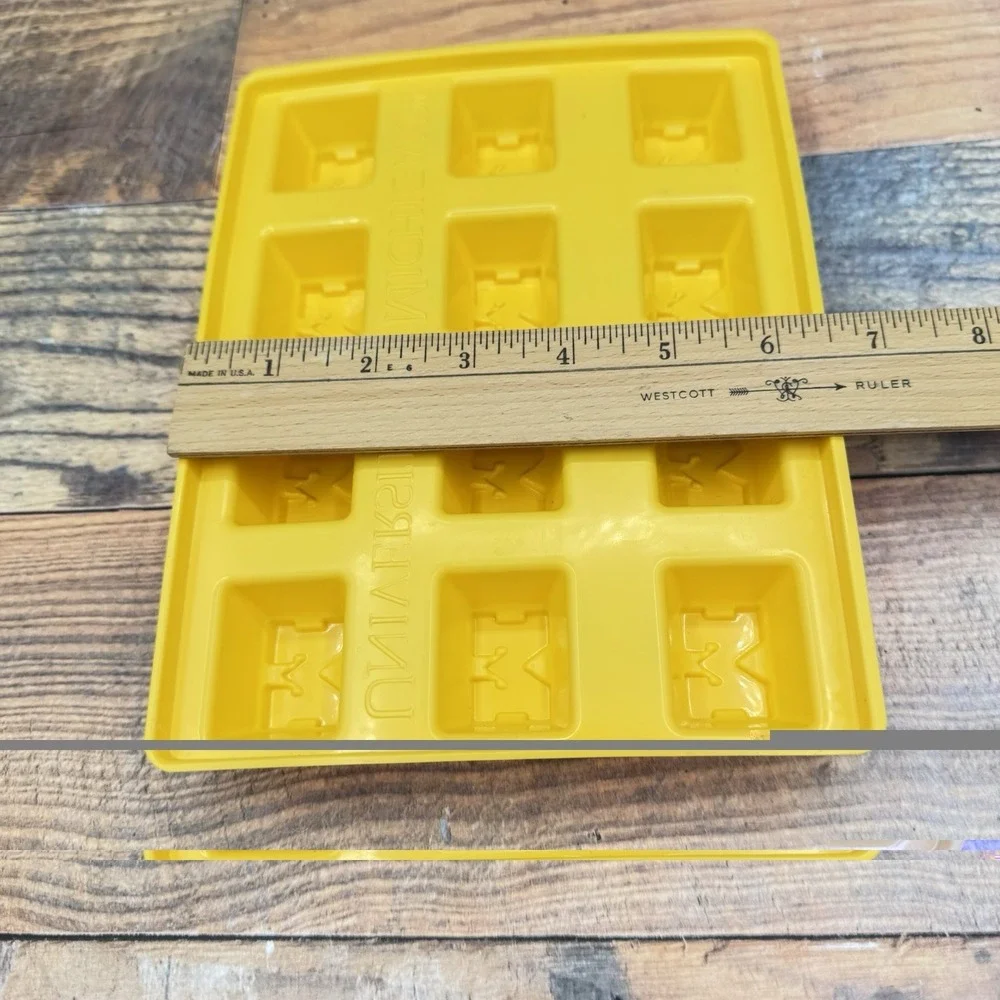 2 University of Michigan U of M Jello Shots Mold Ice‎ Candy Soap Wolverines NCAA